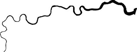 Outline Of The River Thames Stock Illustration Download Image Now