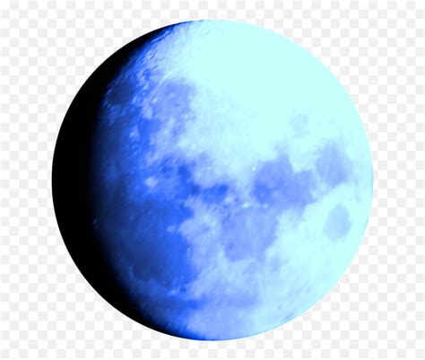 Blue Moon Png Image With No Background Celestial Event Emojiblue
