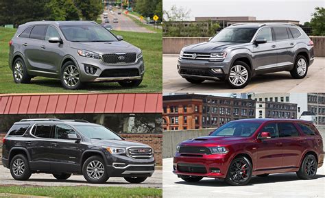 Mid Size Crossovers And Suvs Ranked By Cargo Capacity 2022