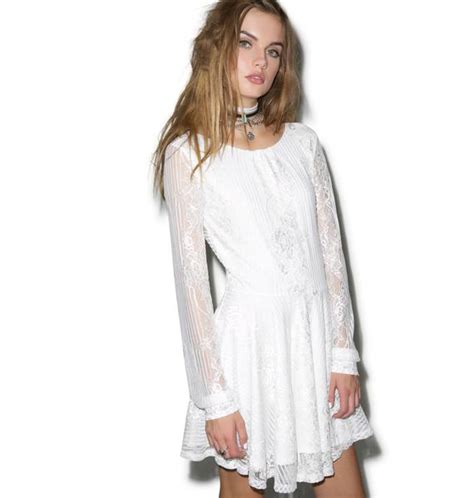For Love And Lemons Lolo Lace Dress Dolls Kill