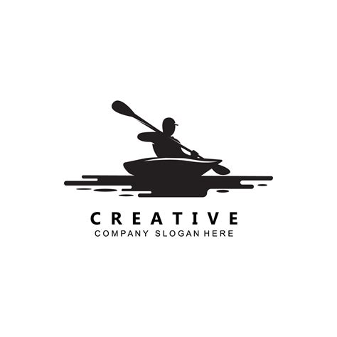 Kayaking Logo Vector Art Icons And Graphics For Free Download