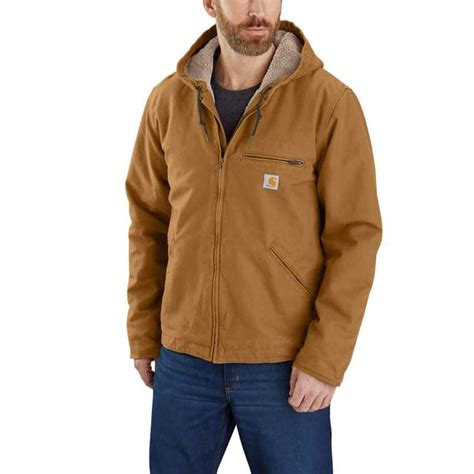Relaxed Fit Washed Duck Sherpa Lined Jacket 3 Warmest Rating Mark Freeman’s T Guide