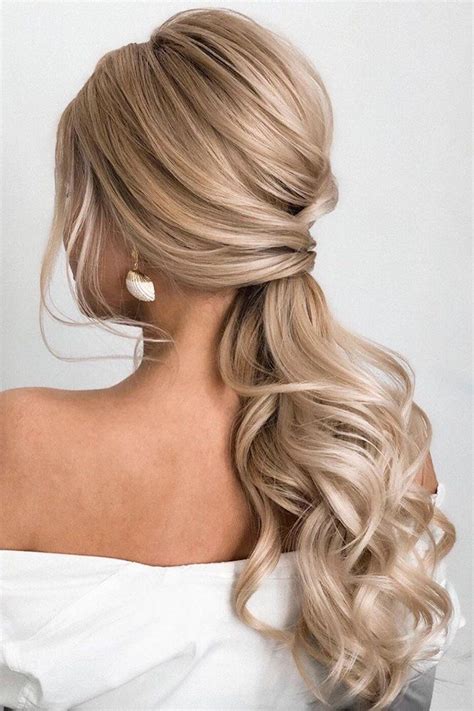 Vintage Hairstyles Pony Tail Hairstyles For Your Wedding Party Look