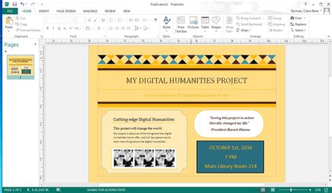 Using Microsoft Publisher For Easy And Attractive Documents Commons