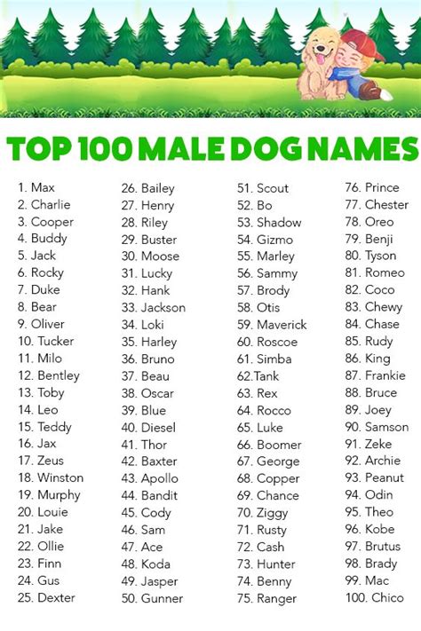 The Most Popular Dogs Names In 2023 Background Free