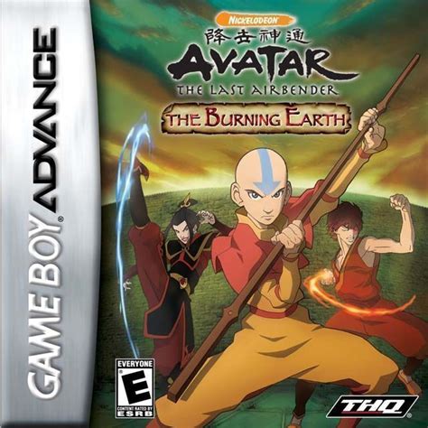 Avatar The Legend Of Aang The Burning Earth Sir Vg Europe Gba Rom