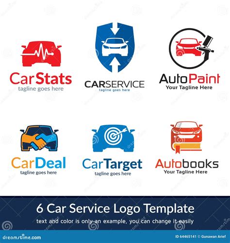 Car Business Logo Template Design Stock Vector Image 64465141