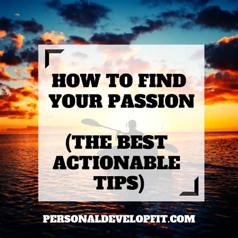 How To Find Your Passion With Find Your Passion Quiz