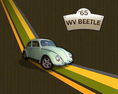 Wallpaper Volkswagen Beetle Roda Kendaraan Darat Desain Otomotif
