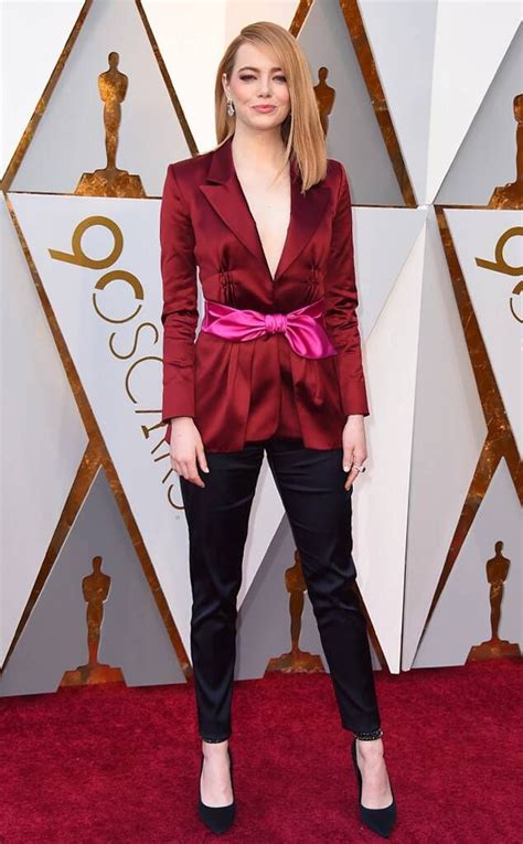 Photos From 2018 Oscars Red Carpet Fashion E Online Vestidos De