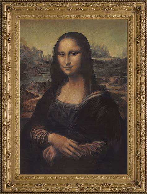 Mona Lisa In The Style Of Leonardo Da Vinci Westover Gallery