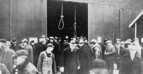Two Hangmans Nooses Hang As A Grim Warning To Prospective Bidders On