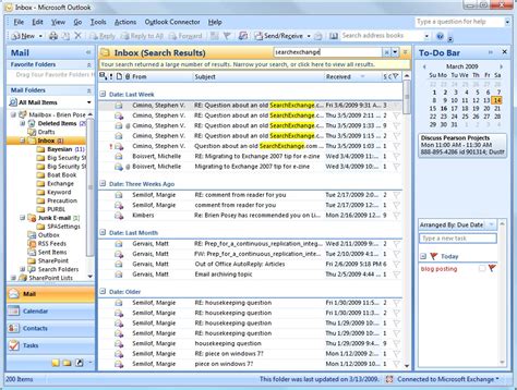 How Windows Desktop Search Works In Microsoft Outlook 2007