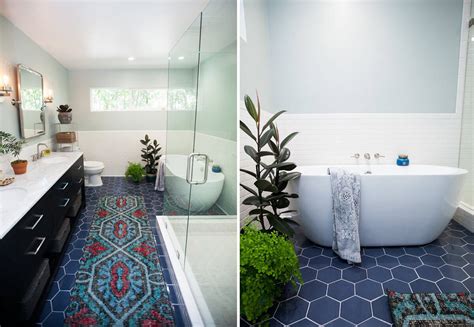 40 blue glass bathroom tile ideas and pictures 2021. Bathroom Ideas: 55 Blue Bathrooms Design Ideas