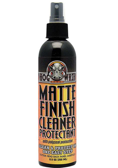 Matte finishes are more prevalent than ever. Matte & Denim Paint Cleaner & Protectant for Motorcycle & Auto