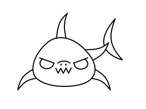 Coloring/quiz printout read about this historic flag, color it, and answer questions about it. Cute N Kawaii: How To Draw A Kawaii Shark