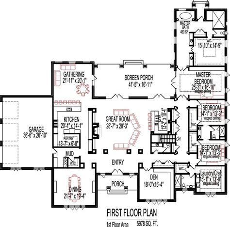 5000 Sq Ft Ranch House Plans House Decor Concept Ideas