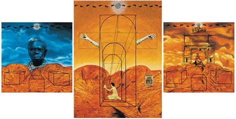 Triptych: Requiem, Of Grandeur, Empire - Gordon Bennett - QAGOMA Learning