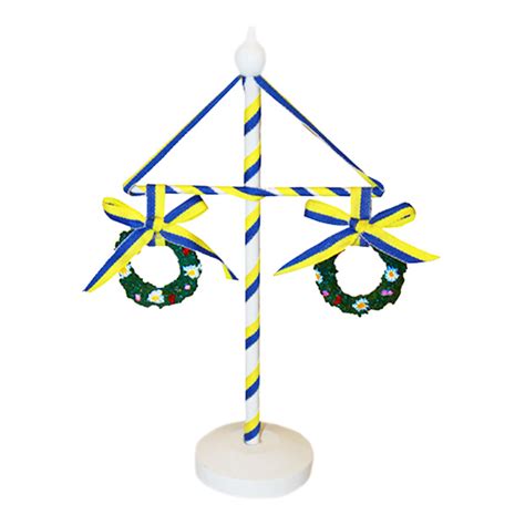 Midsommarstång eller majstång kallas en stång som är klädd med löv och blommor och som reses och brukas vid en viss tidpunkt under festliga former. Bordsdekoration Midsommarstång i Trä - Partykungen.se