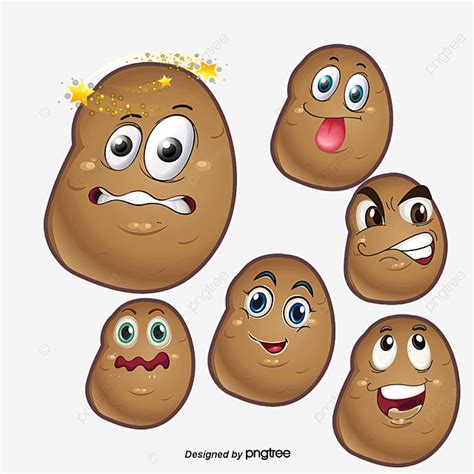 Cute Potato Png Image Cute Potato Cartoon Image Potato Clipart