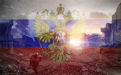 Russland Flagge Hintergrund Wallpapers Wappen Andern Grobe