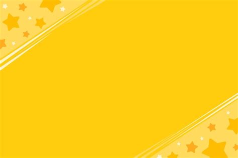 Free Vector Flat Design Yellow Star Background