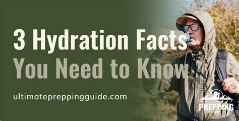 Hydration Facts You Need To Know
