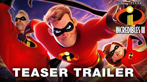 The Incredibles Teaser Trailer Disney Pixar Animation Hd