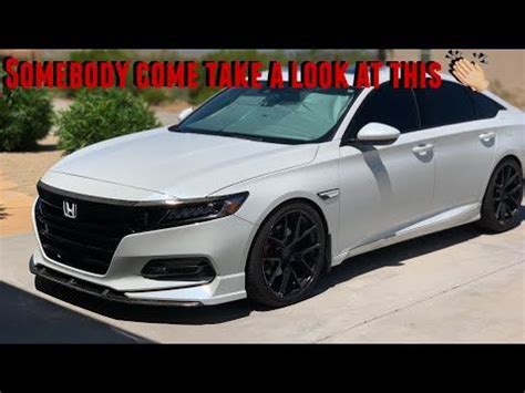 It competes with models such as the ford fusion, hyundai sonata, mazda 6, nissan altima, subaru legacy and the 2020 honda accord is a midsize sedan last redesigned for 2018. Installing the Real Deal Carbon Fiber Grill on my 10th Gen ...