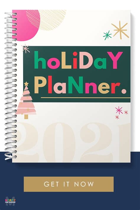 Holiday Planner And Oganizer For 2021