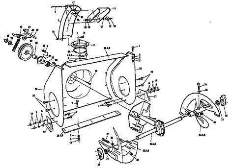 John Deere 832 Snowblower Parts Diagram