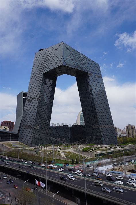 The Cctv Headquarters Building In Beijing China Pics