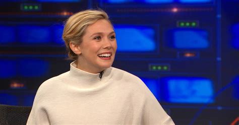 Elizabeth Olsen The Daily Show With Jon Stewart Video Clip Comedy