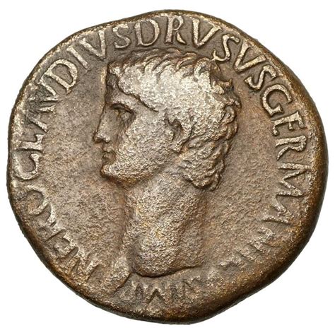 Römisches Reich Ae Sesterz Nero Claudius Drusus 38 9 Catawiki