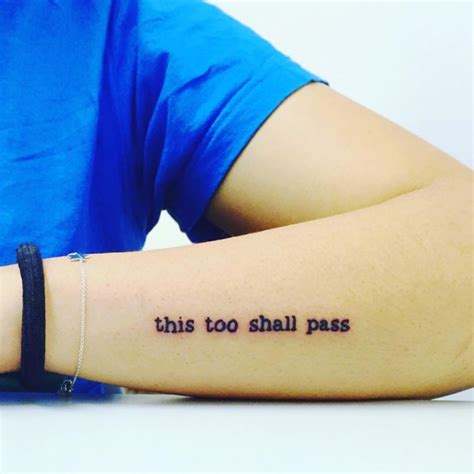 40 modern this too shall pass tattoo ideas and meaning