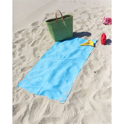 Drap de plage enfant microfibre Anuanua coloris Bleu Naiade Évasion