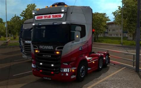 Ets Scania Rjl Real Companies Skins X Simulator Game Mods