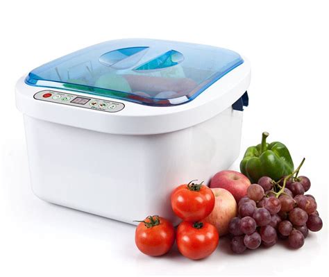Ultrasonic Ozone Vegetable Fruit Sterilizer Cleaner Washer Health Home