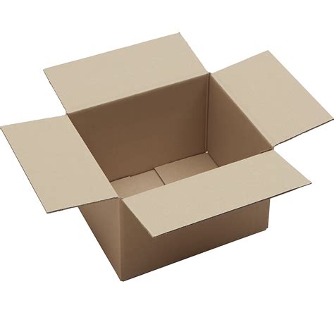 Corrugated Cardboard Folding Boxes Fefco 0201 Double Fluted Pack Of