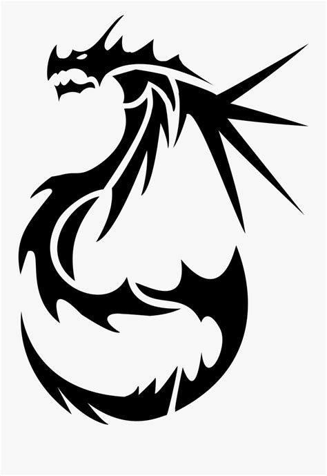 Download in under 30 seconds. Drawing Dragon Black And White - Black Dragon Drawing Easy ...