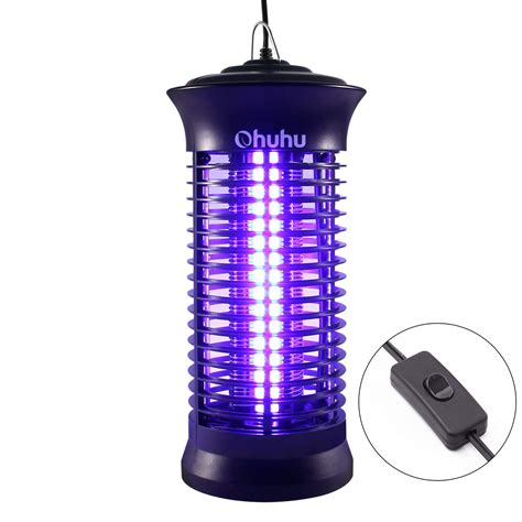 Ohuhu Insect Bug Zapper Powerful Electric Flying Insect Killer With Uv