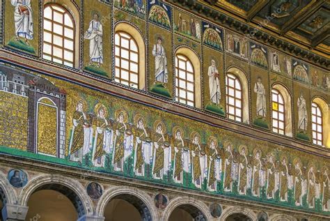 Basilica Of Sant Apollinare Nuovo Ravenna Italy Stock Photo By