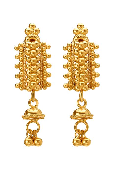 Check gold rates,today's gold price, gold quotes in all weight measurements and the gold price today. Buy Tanishq 22k Gold Earrings Online At Best Price @ Tata CLiQ