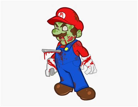 Gambar Super Mario Zombie Png Transparent Png Transparent Png Image