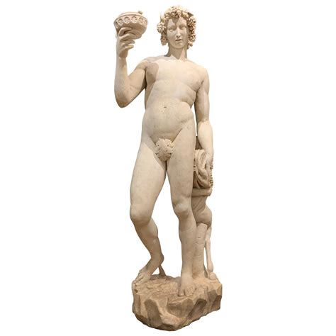 Une Belle Pi Ce Du E Si Cle Figure Sculpt E En Marbre Italien De