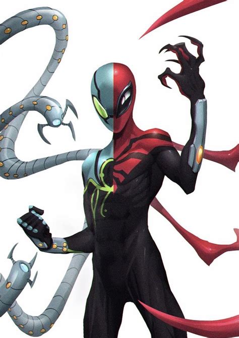 The Superior Octo Spider Marvel Characters Art Spiderman