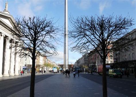 The Dublin Spire On Oconnell Street Picture Of Oconnell Street