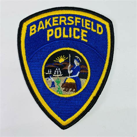 Bakersfield Police California CA Patch A3 | eBay in 2022 | Police