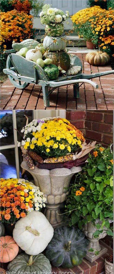 25 Splendid Diy Fall Outdoor Decorations Page 2 Of 2 A Piece Of Rainbow