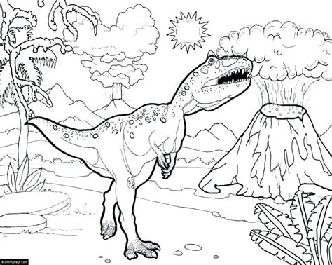 Jurassic World Indominus Rex Coloring Pages At Getcolorings Free